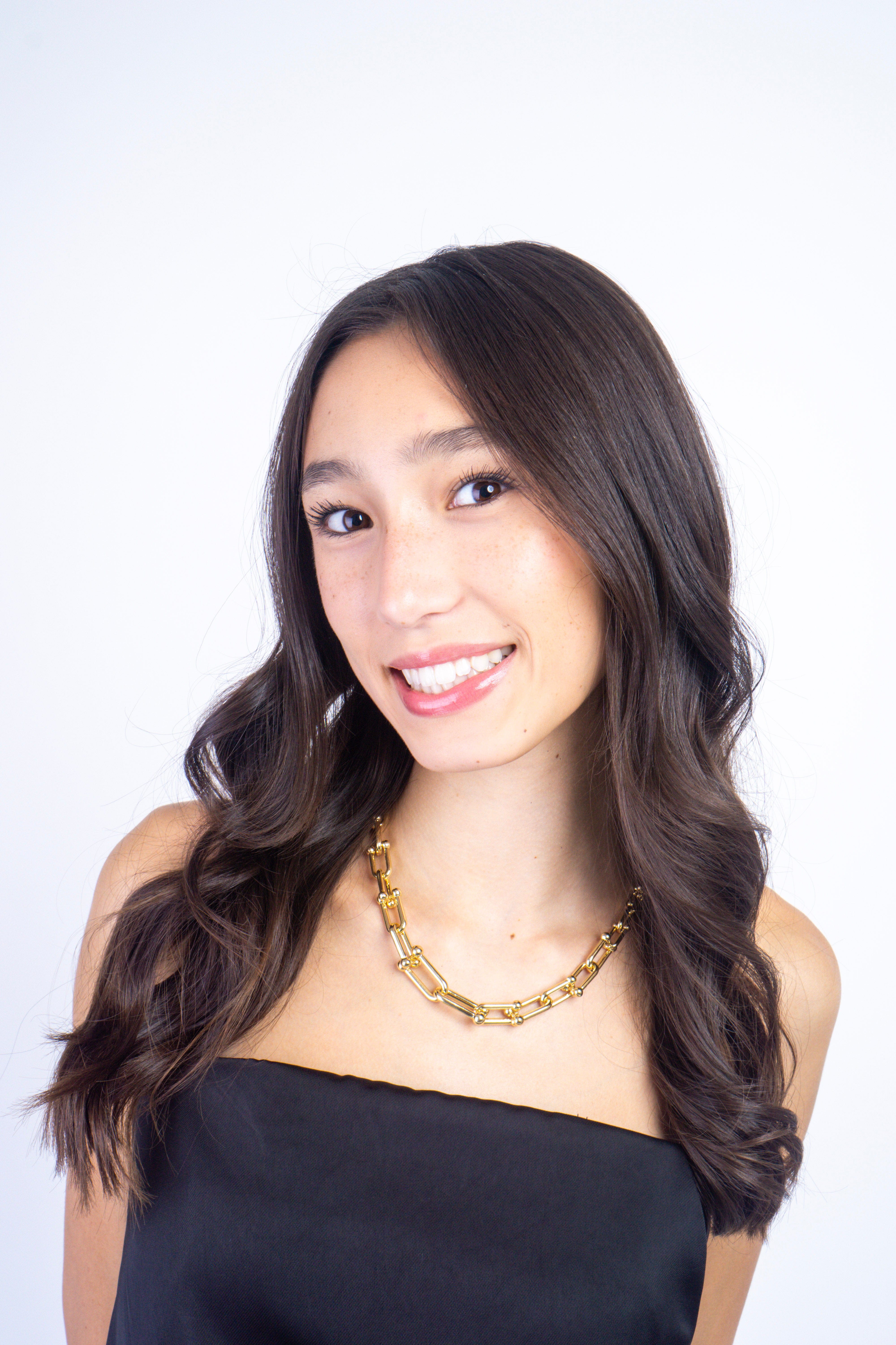 Private Label NECKLACES Gold U Links Necklace
