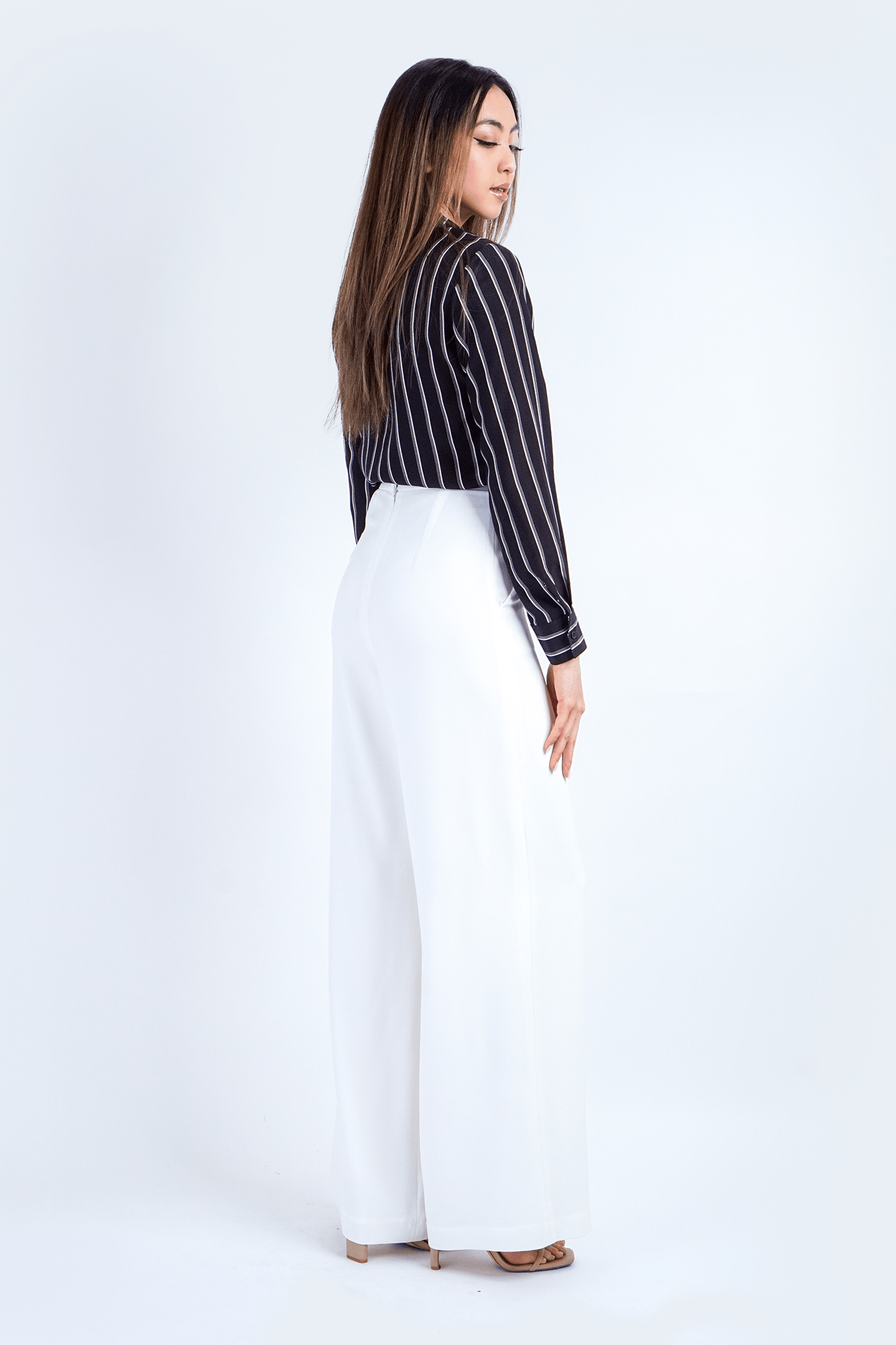 Chloe Dao PANTS White Straight Leg Cheryl Pants