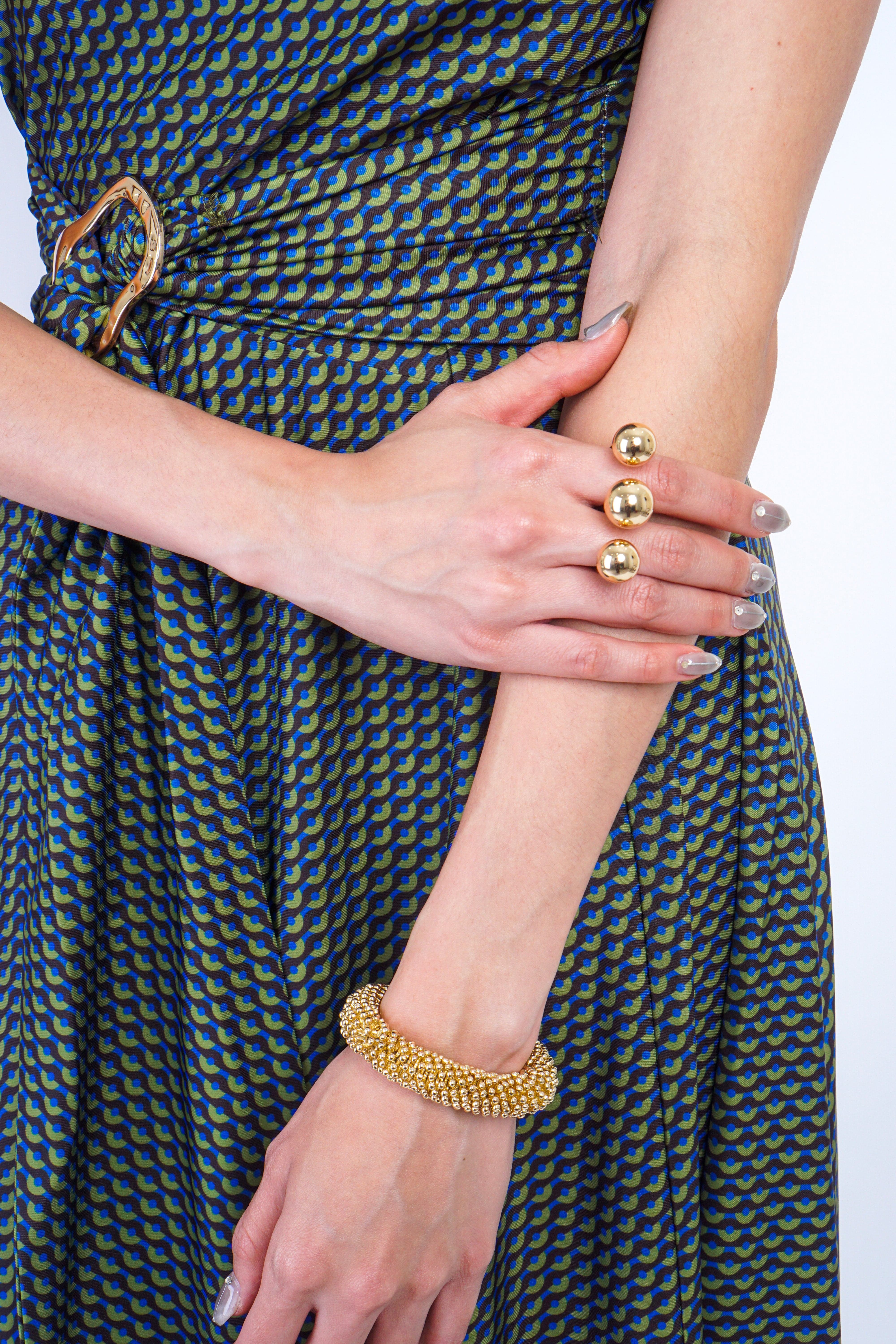 Private Label RINGS Gold 3 Bells Ring