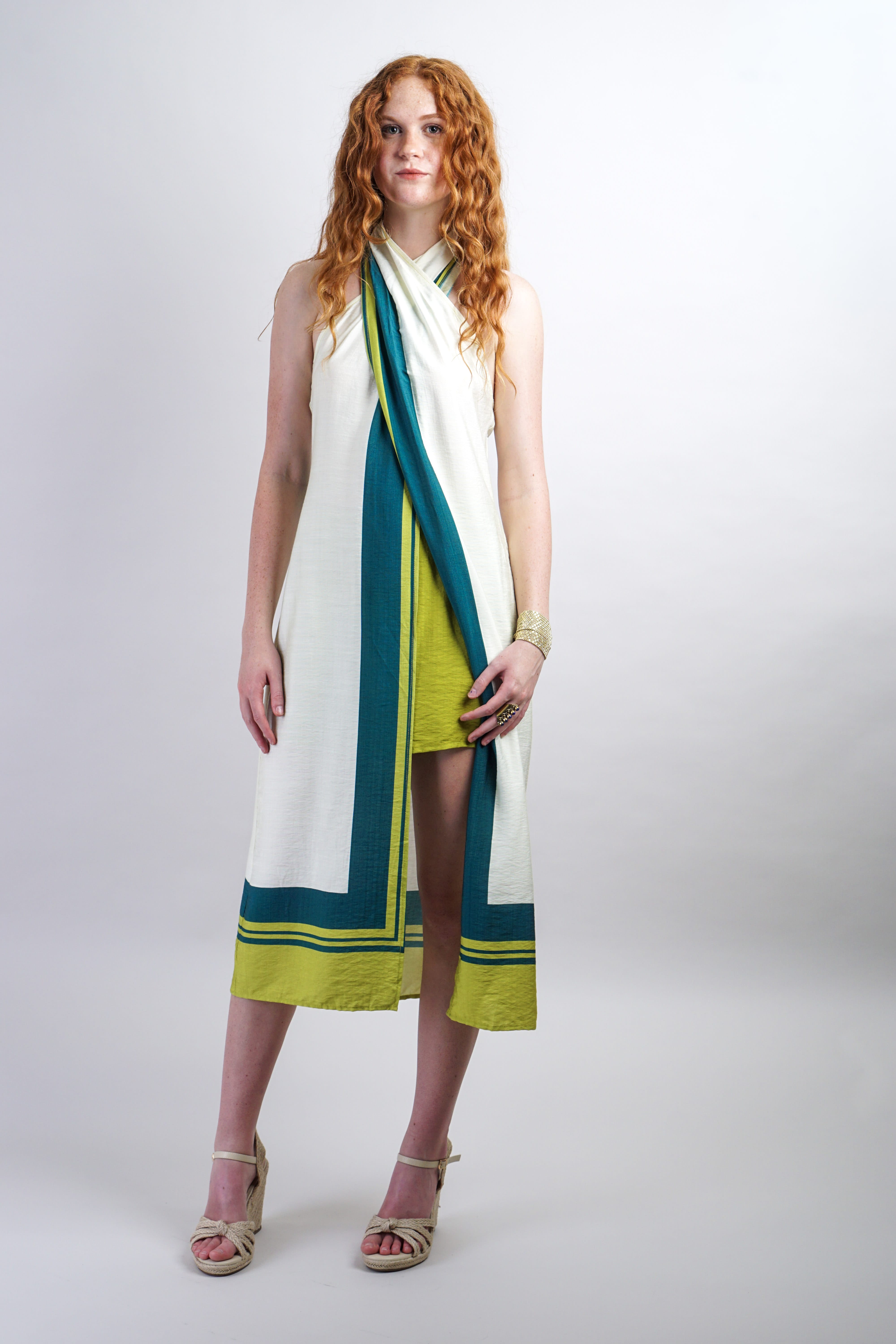 Private Label SETS Lime Green Halter Top & Short Set