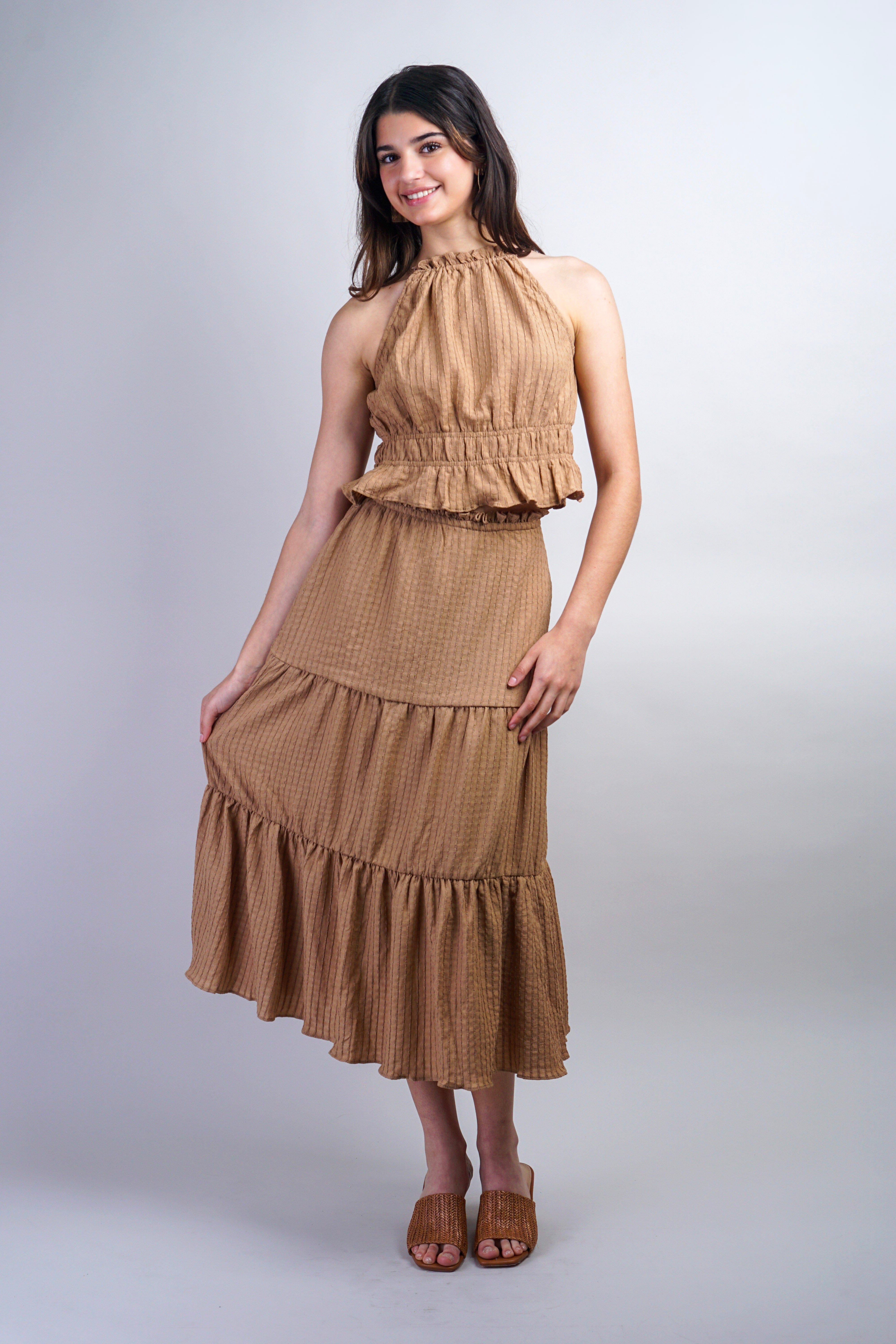Private Label SKIRTS Natural Knit Skirt