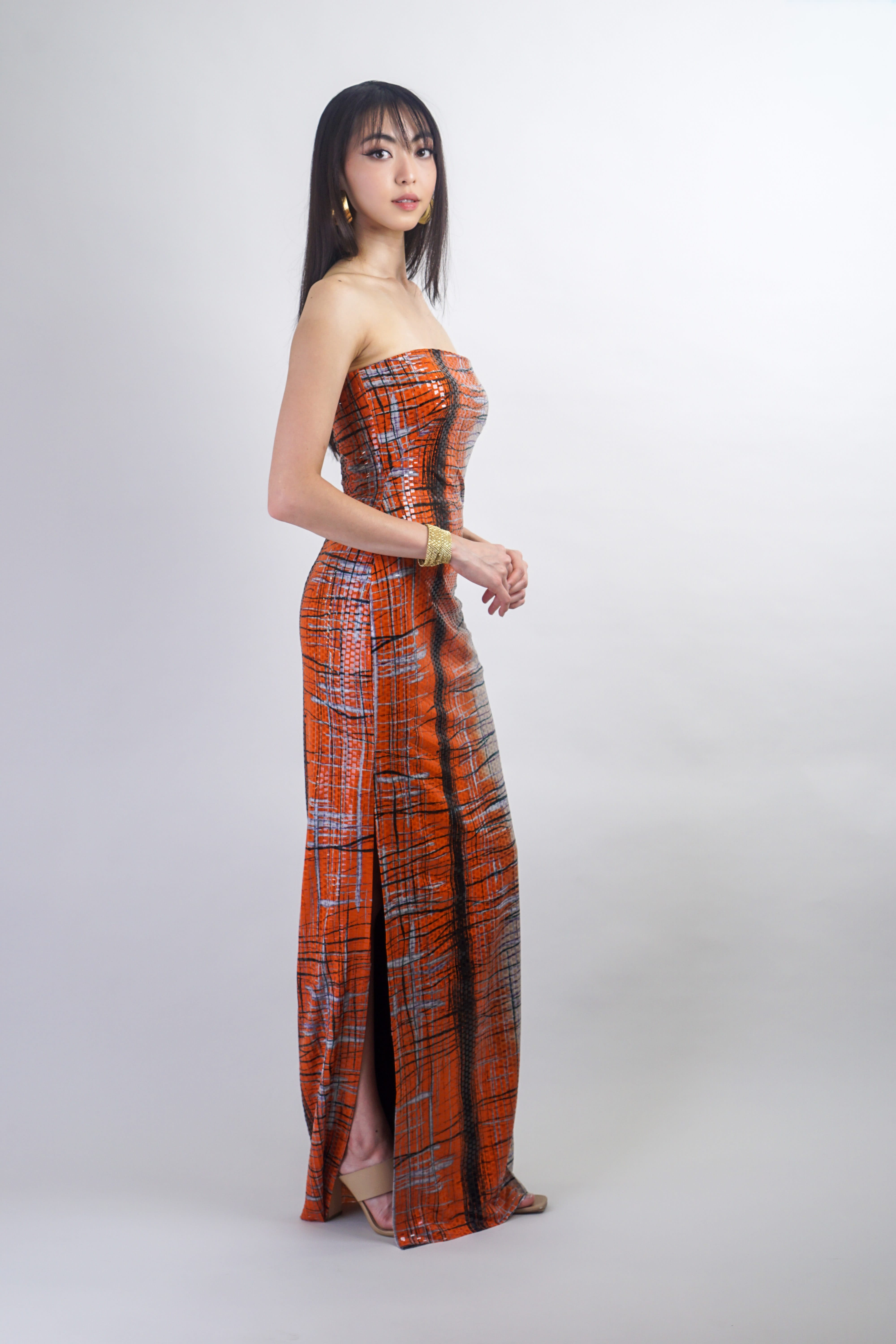 CD-Archive Strapless Sanaz Gown