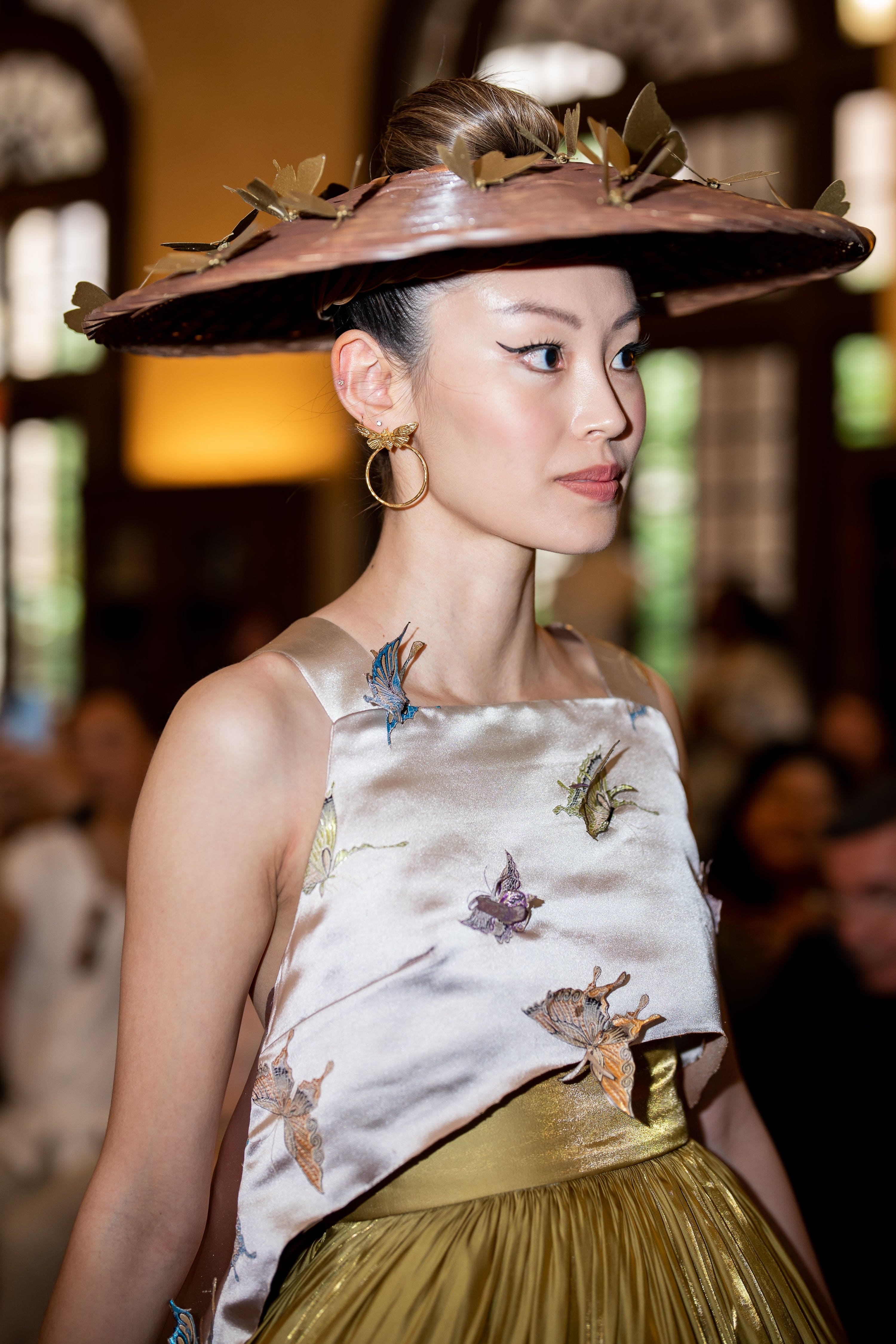CD-Archive TOPS 3D Butterfly Crop Top