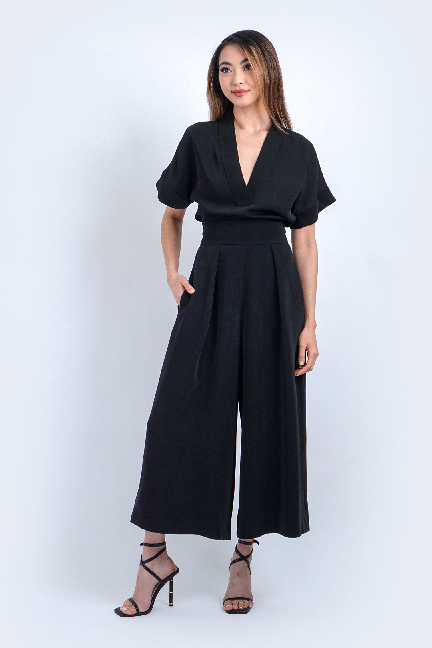 Chloe Dao TOPS Black Kimono Kiko Top