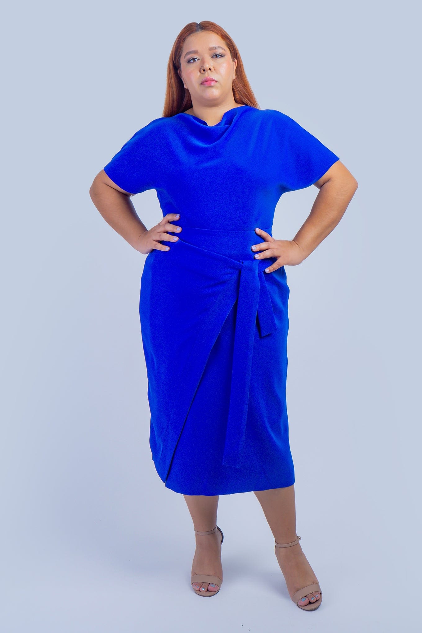 Chloe Dao TOPS Blue Bias Micah Top