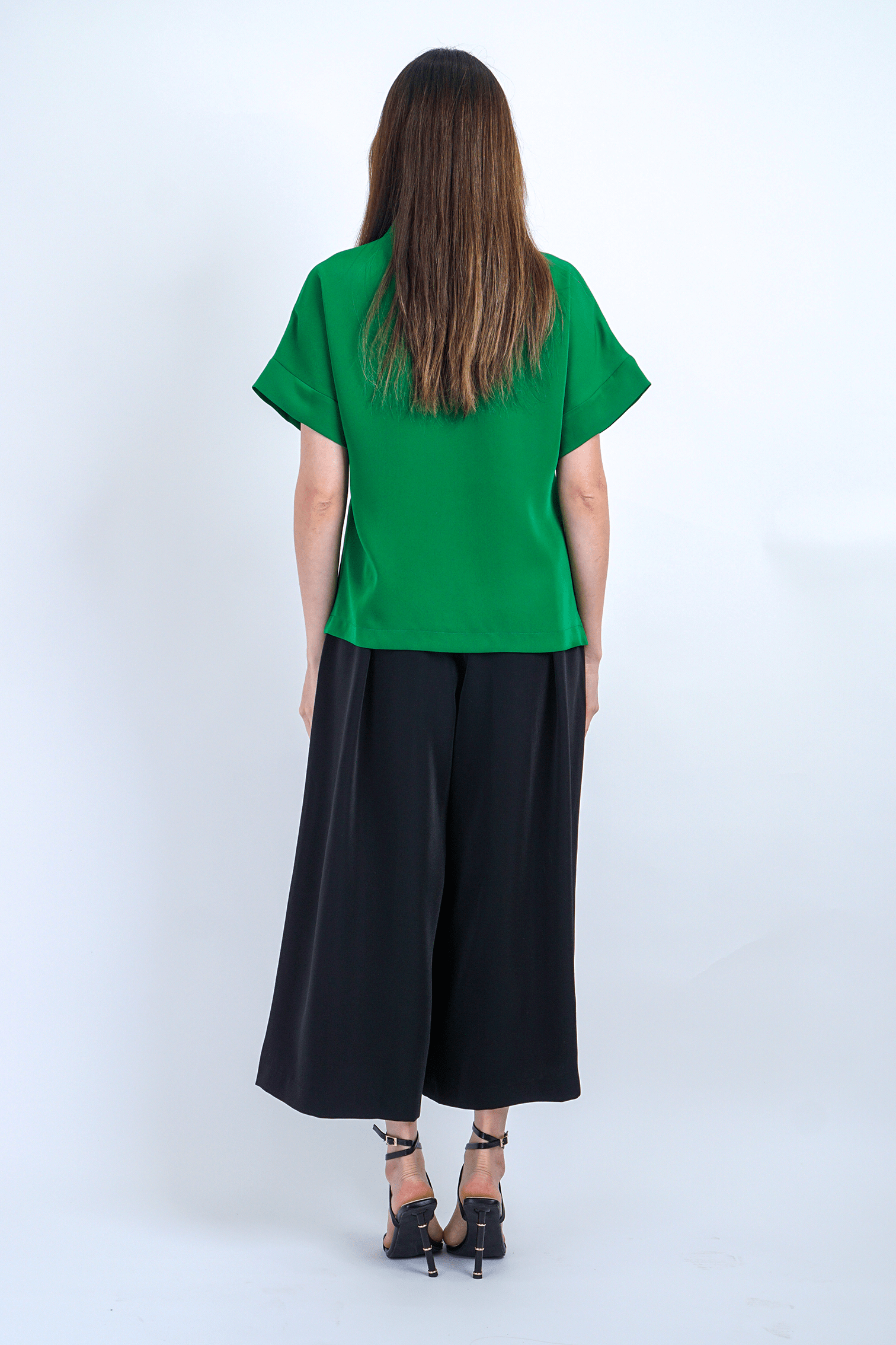 Chloe Dao TOPS Green Kimono Kiko Top