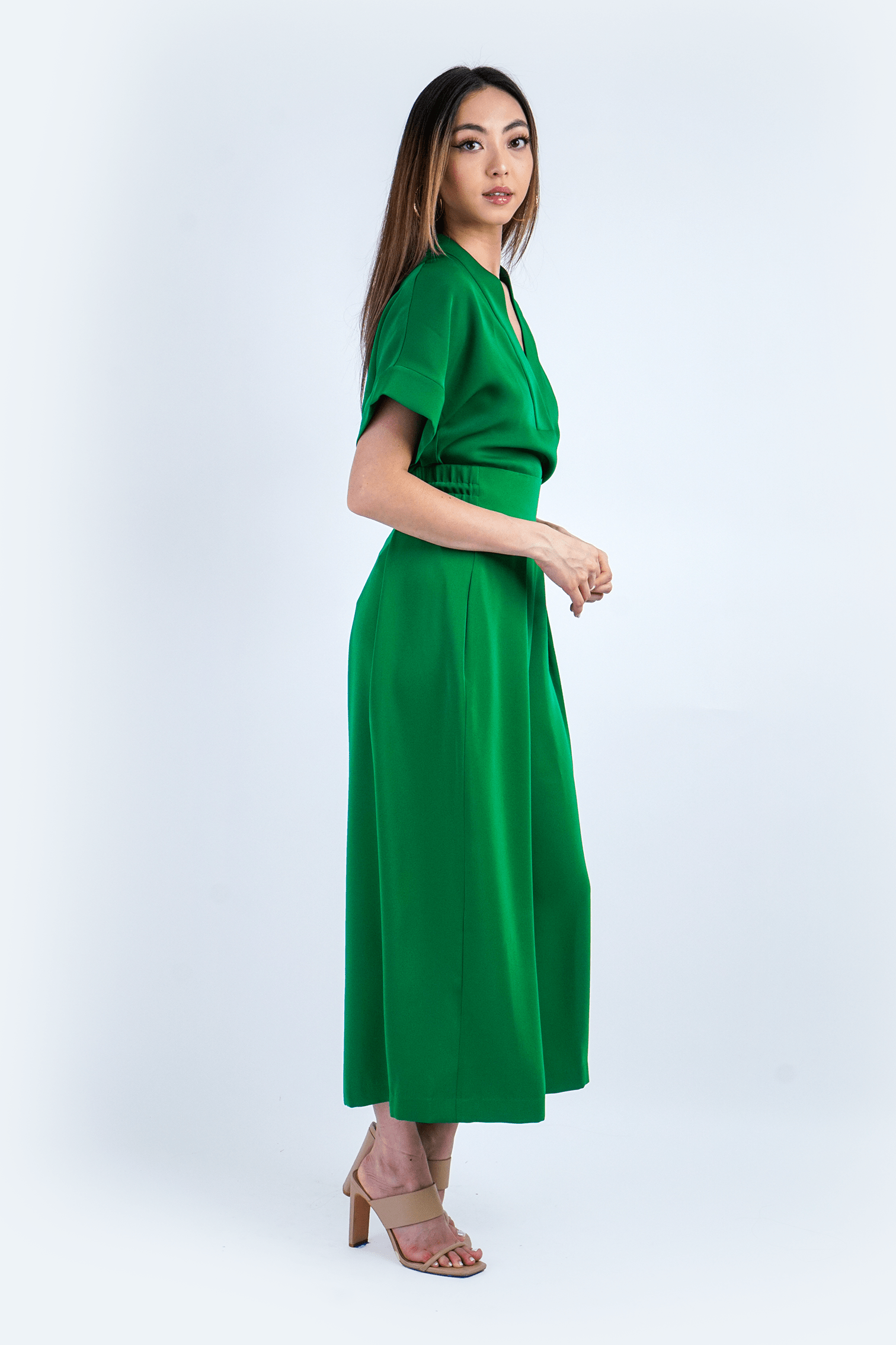 Chloe Dao TOPS Green Kimono Kiko Top