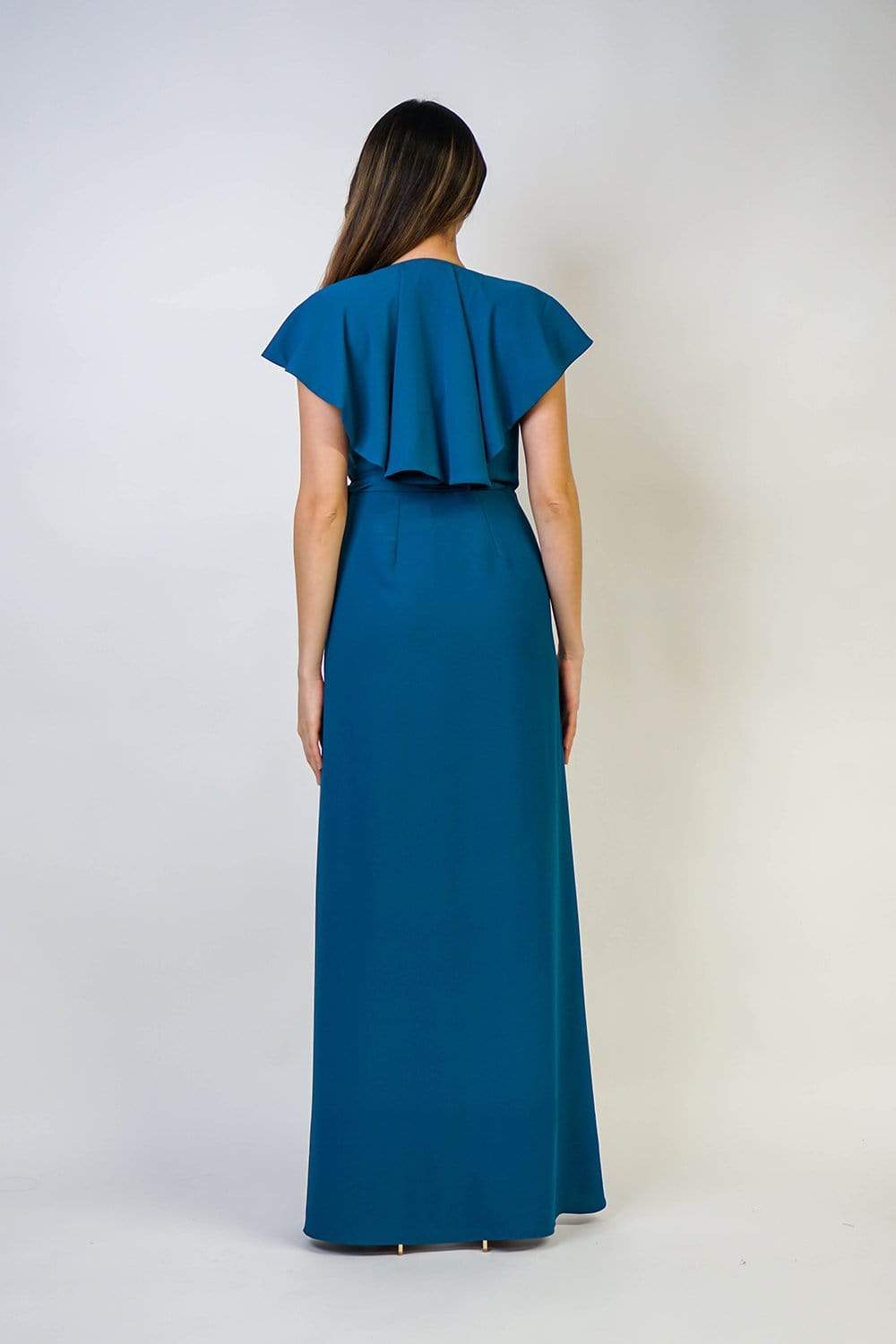 Chloe Dao GOWN Sameerah Gown in Teal