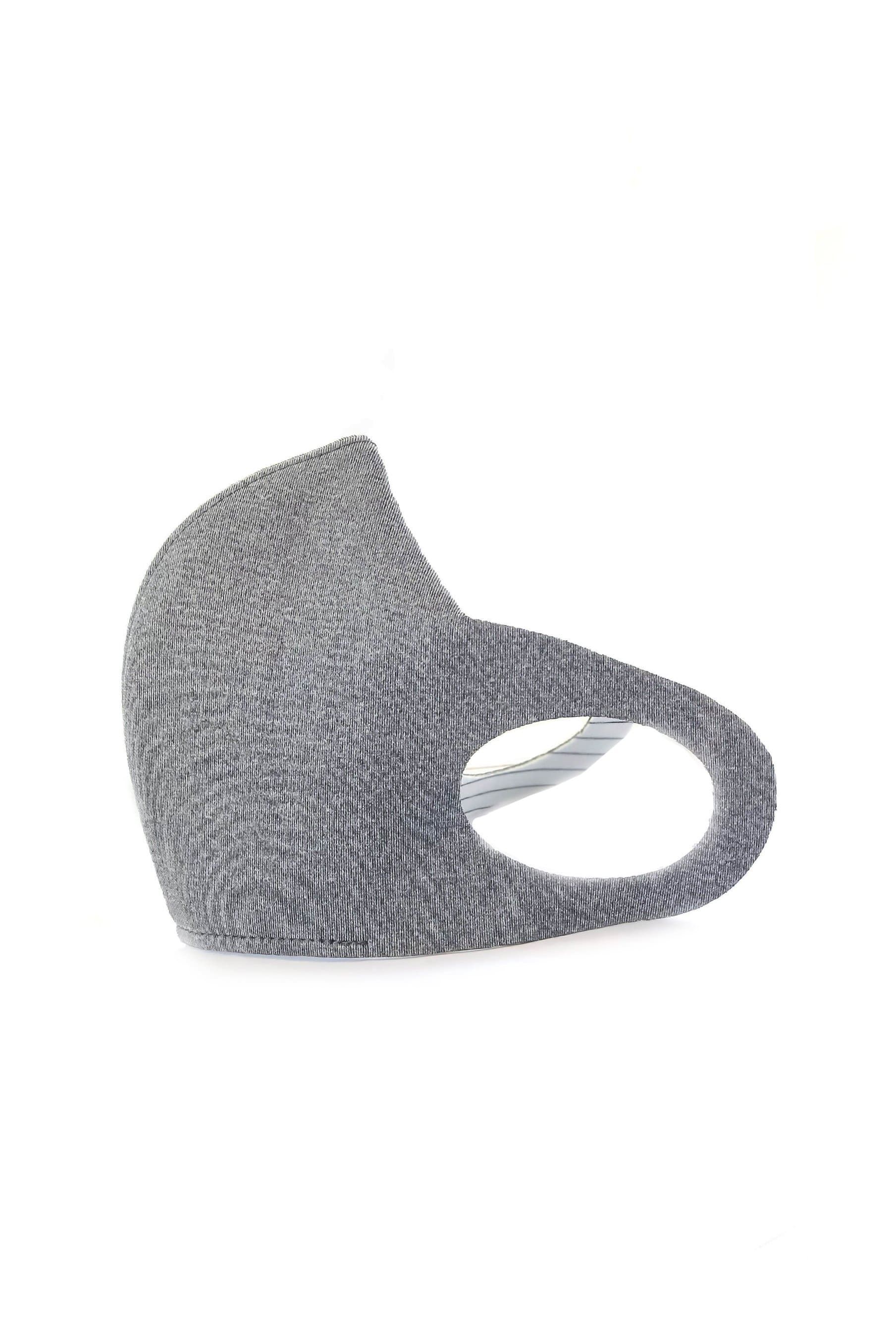 Neoprene Face Masks Grey Antibacterial Premium Neoprene Waterproof Face Mask (Filter Pocket) - Chloe Dao