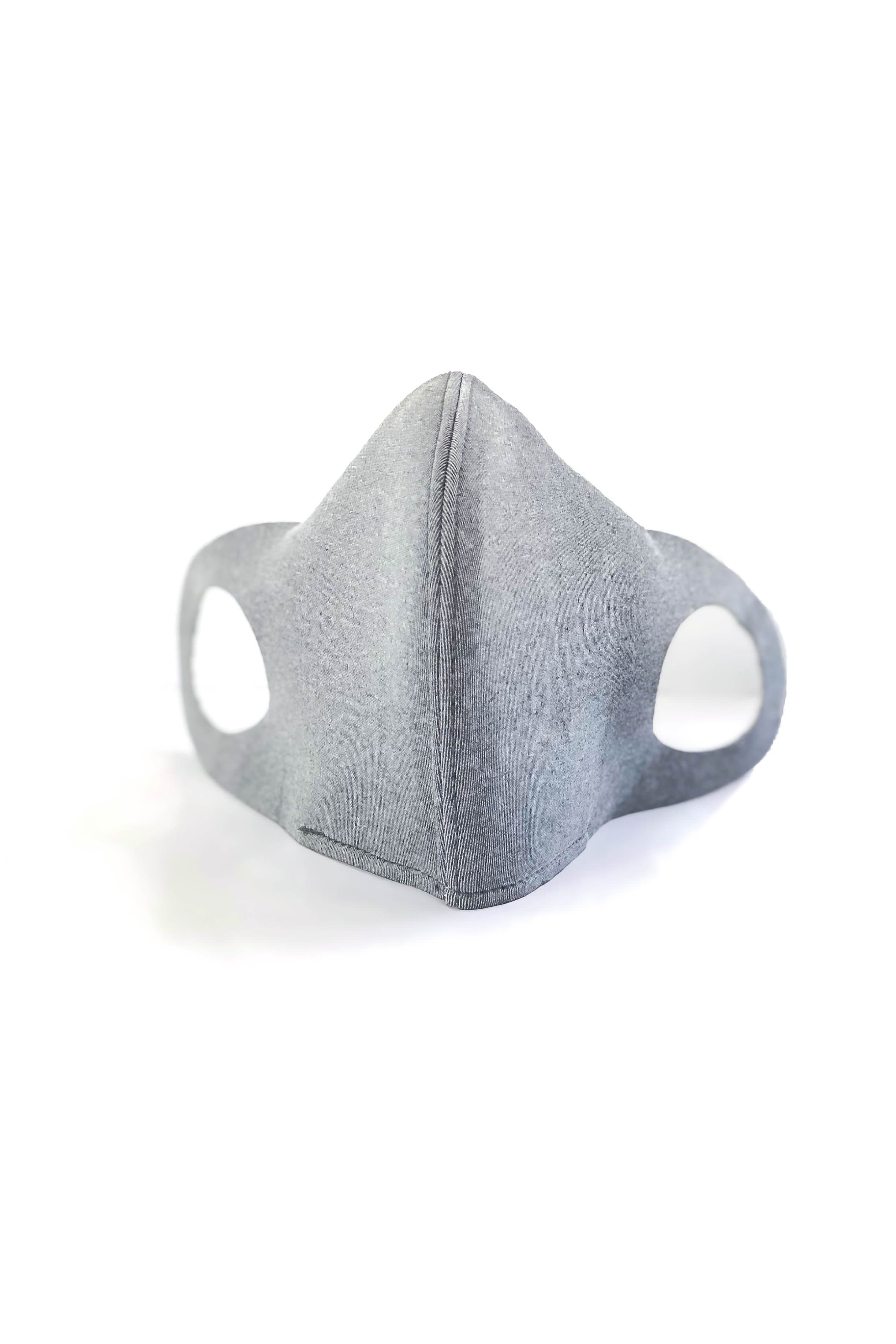 Neoprene Face Masks Grey Antibacterial Premium Neoprene Waterproof Face Mask (Filter Pocket) - Chloe Dao