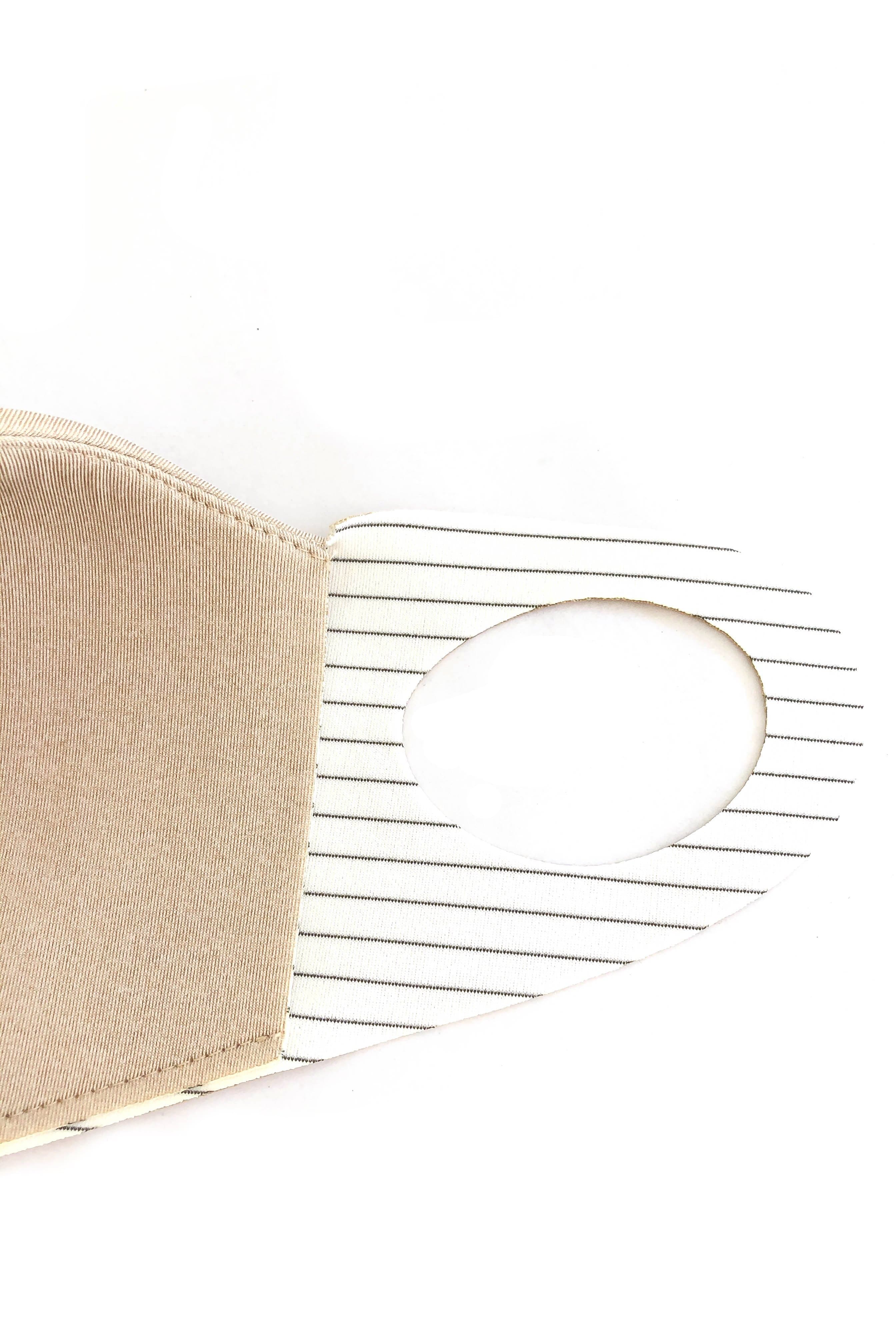 Neoprene Face Masks Khaki Antibacterial Premium Neoprene Waterproof Face Mask (Filter Pocket) - Chloe Dao