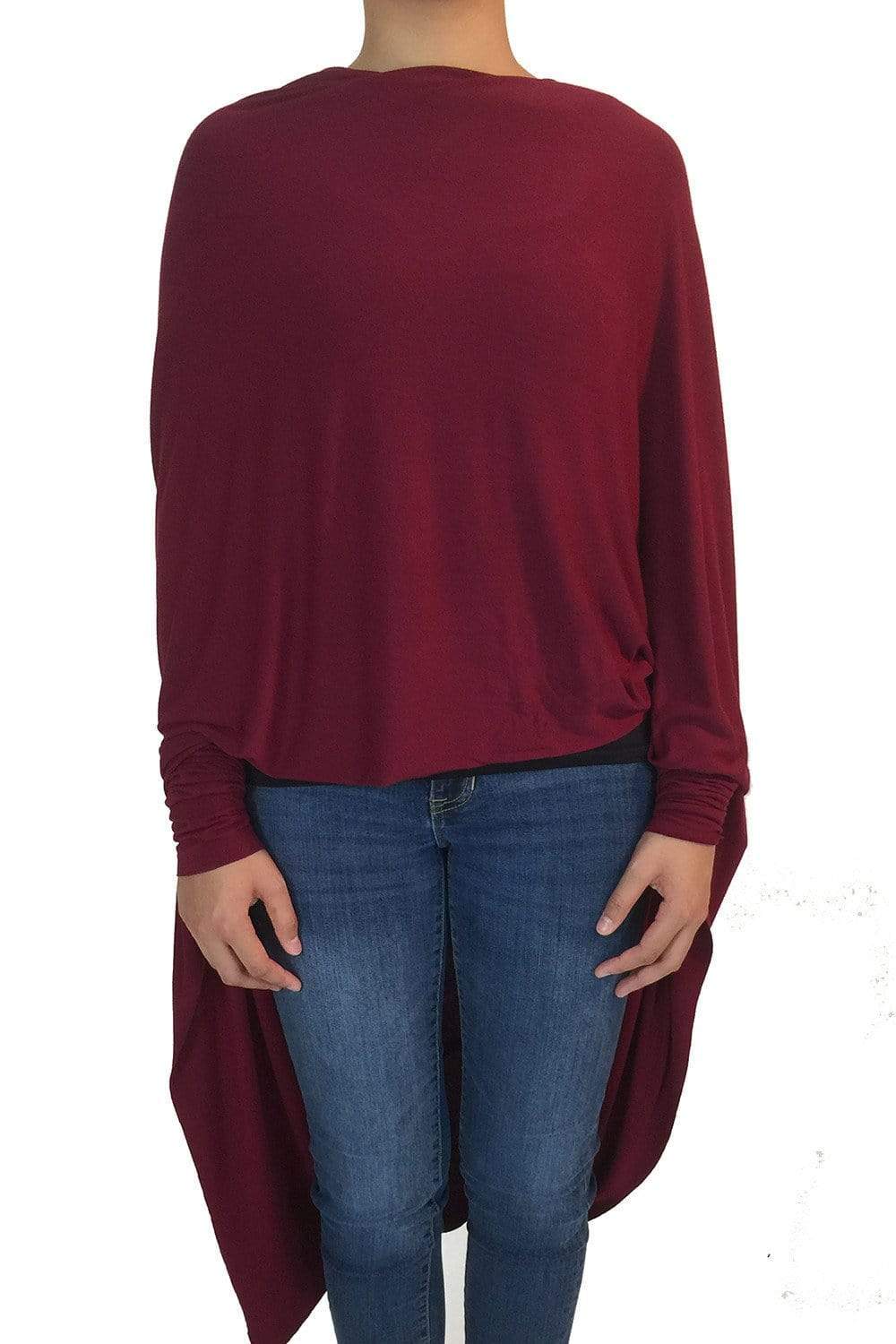 SCARVES Aya Scarf - Burgundy - Chloe Dao